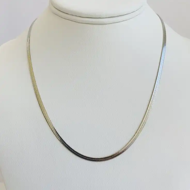 زنجیر زنانه مدل ماری تخت