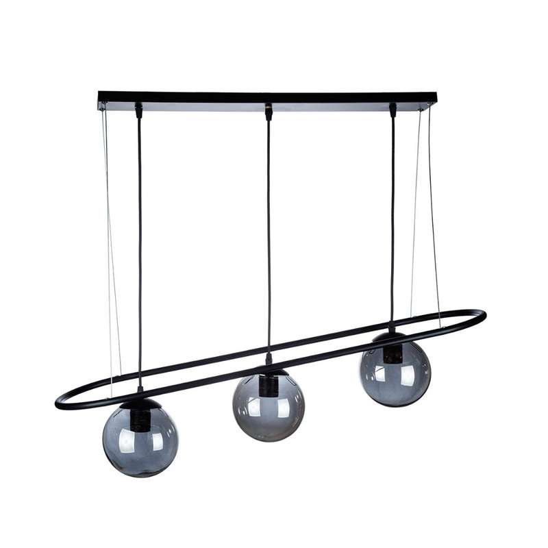  لوستر آویز سه شعله چشمه نور کد A1205/3BK