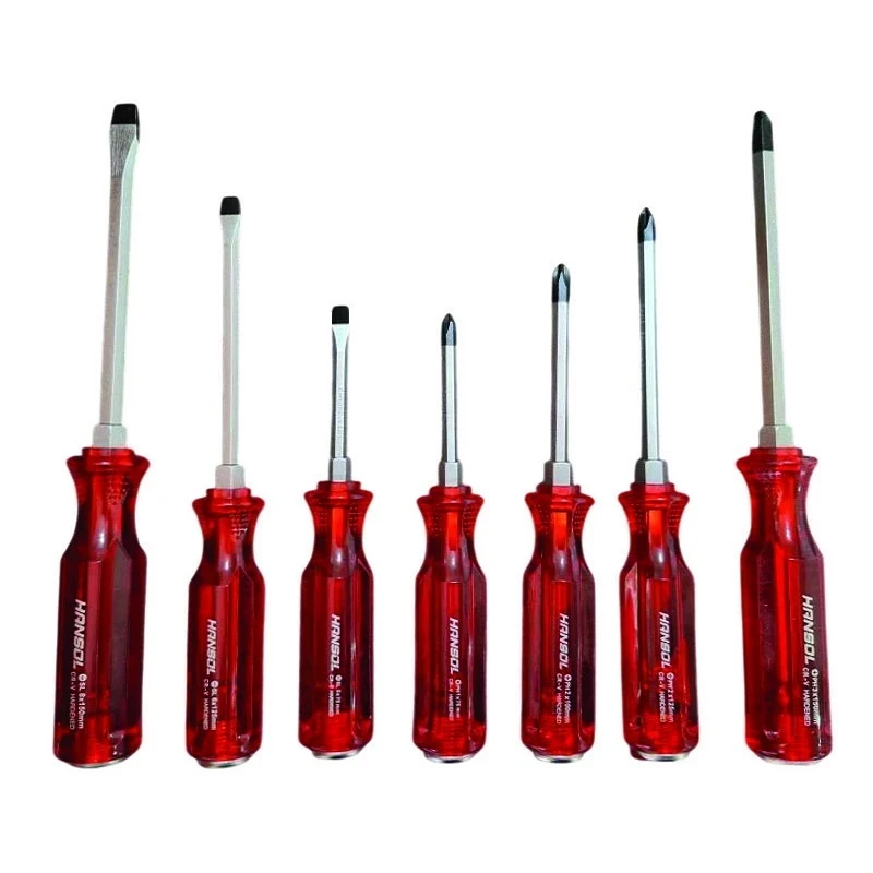 پیچ گوشتی هانسول مدل HS-8555  مجموعه 7 عددی