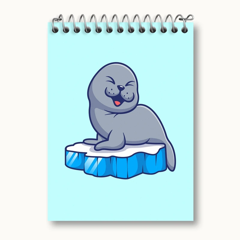 دفتر یادداشت 50 برگ خندالو مدل حیوانات بامزه فک کد 29724