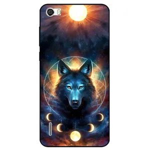  Megafone Wolf and Moon 8006 Cover For Honor 6