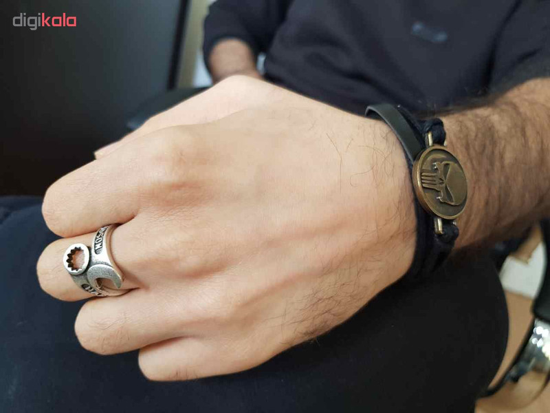 انگشتر مردانه طرح آچار مدل a16m انگشتر مردانه طرح آچار مدل a16m