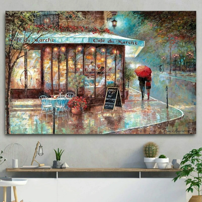 پوستر دیواری طرح طبیعت عاشقانه مدل SDP4205