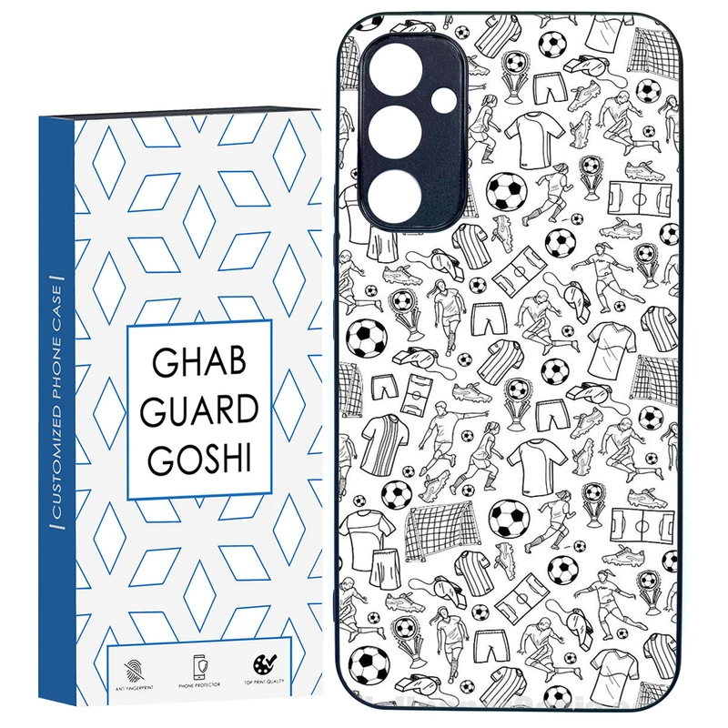 کاور قاب گارد گوشی طرح فوتبال کد TPU-118 مناسب برای گوشی موبایل سامسونگ Galaxy A34