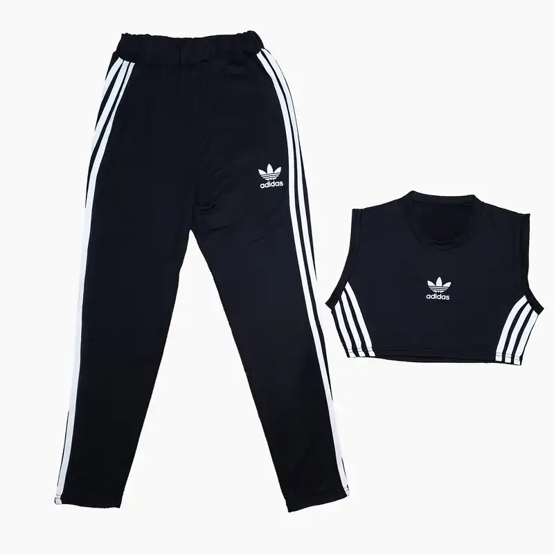 ست نیم تنه و لگینگ ورزشی زنانه  مدل اسپرت