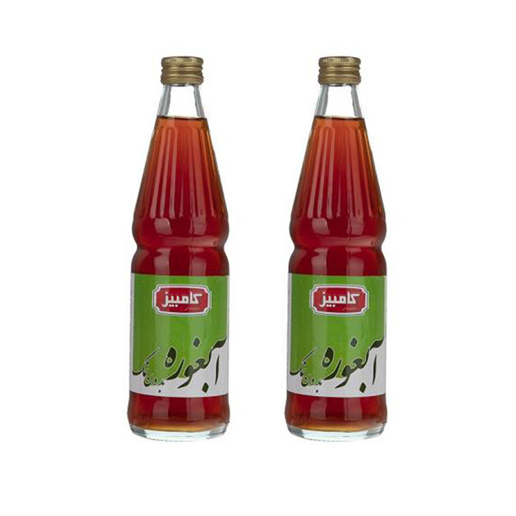 آبغوره بی نمک کامبیز - 510 گرم بسته 2 عددی
