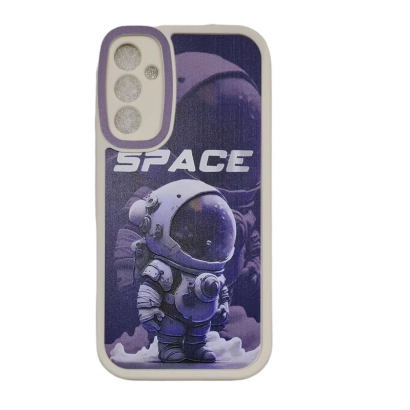 کاور مدل سیلیکونی طرح ناسا کد 334 مناسب برای گوشی موبایل سامسونگ Galaxy A34