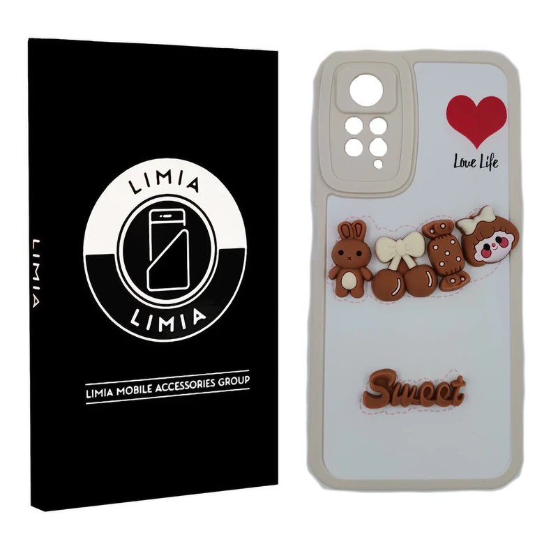 کاور لیمیا مدل فانتزی لنزدار ژله ای طرح عروسکی برجسته مناسب برای گوشی موبایل شیائومی Redmi Note 11 Pro