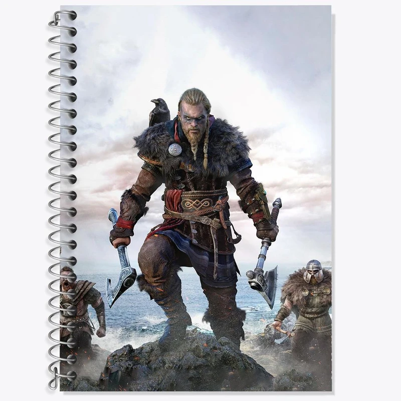 دفتر لغت 50 برگ خندالو مدل بازی اساسینز کرید Assassins Creed کد 27903