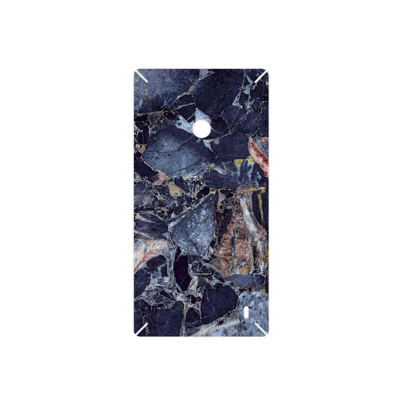 برچسب پوششی ماهوت مدل Broken black marble مناسب برای گوشی موبایل نوکیا Lumia 520
