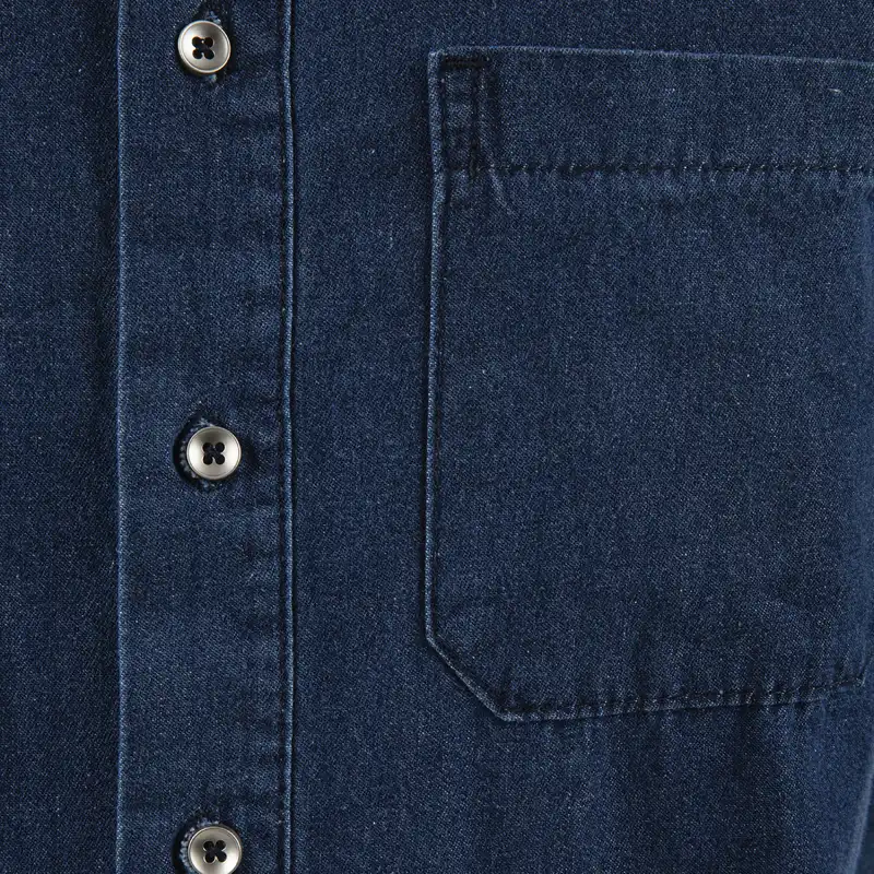 پیراهن آستین بلند مردانه جوتی جینز مدل جین کد 3030127 رنگ سرمه‌ای
