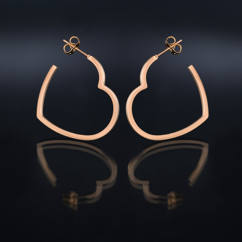 گوشواره زنانه ماصرم مدل قلب کد ER2069 گوشواره زنانه ماصرم مدل قلب کد ER2069