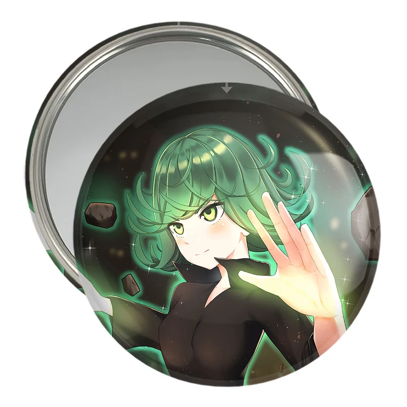 آینه جیبی خندالو مدل تاتسوماکی انیمه مرد تک مشتی کد 11335