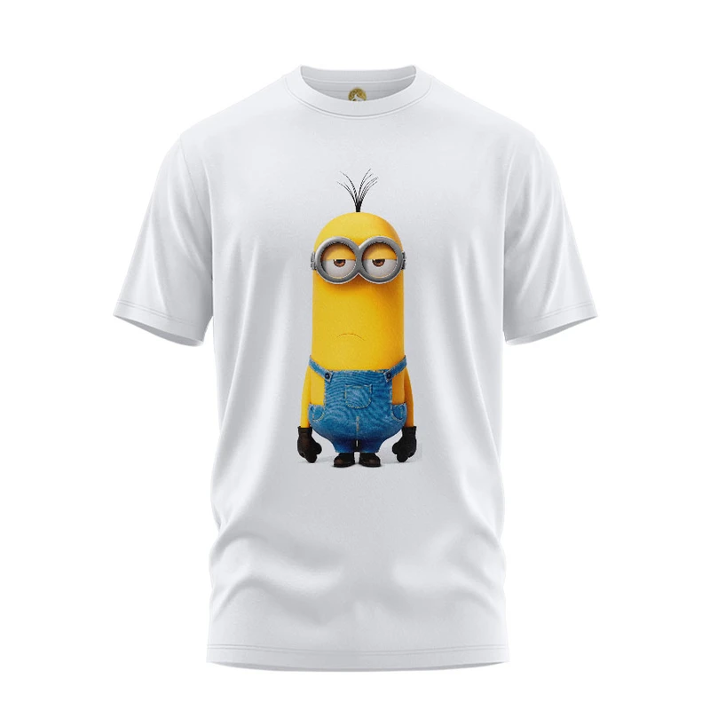 تی شرت آستین کوتاه زنانه هومرو مدل TW247 طرح مینیون