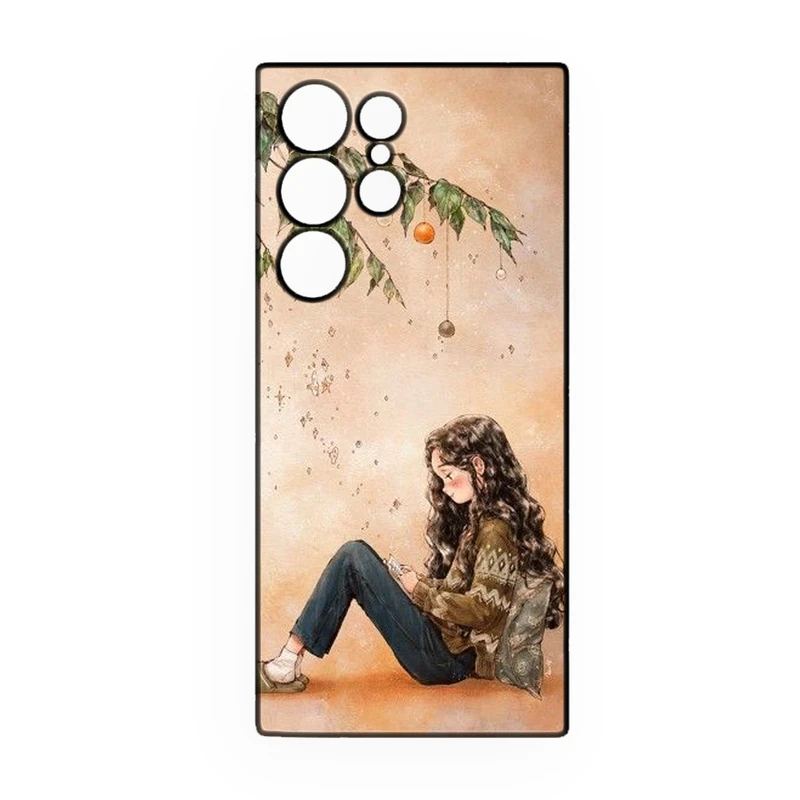 کاور طرح دخترانه کد 276 مناسب برای گوشی موبایل سامسونگ Galaxy S22 Ultra  