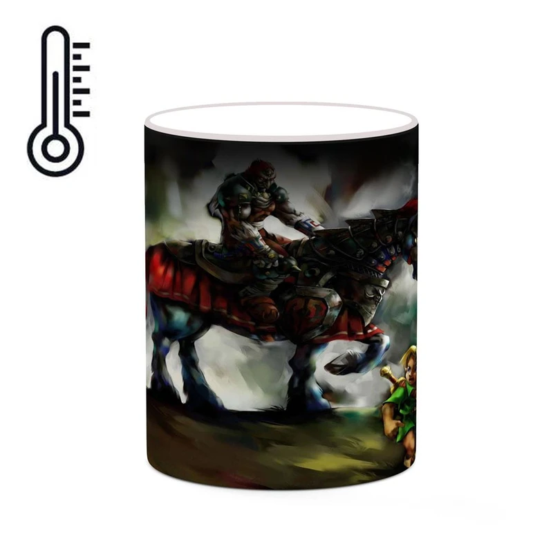 ماگ حرارتی کاکتی مدل بازی زلدا The Legend Of Zeldaː Ocarina Of Time کد mgh30963