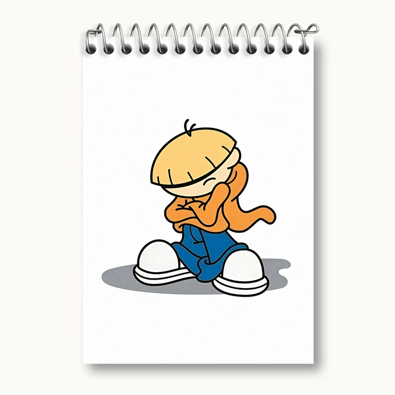 دفتر یادداشت 50 برگ خندالو طرح Codename Kids Next Door کد N2502