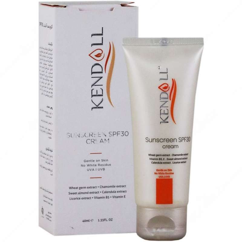 کرم ضد آفتاب بی رنگ کندال SPF30 مدل جوانه گندم
مناسب انواع پوست حجم 40 میلی لیتر کرم ضد آفتاب بی رنگ کندال SPF30 مدل جوانه گندم
مناسب انواع پوست حجم 40 میلی لیتر
