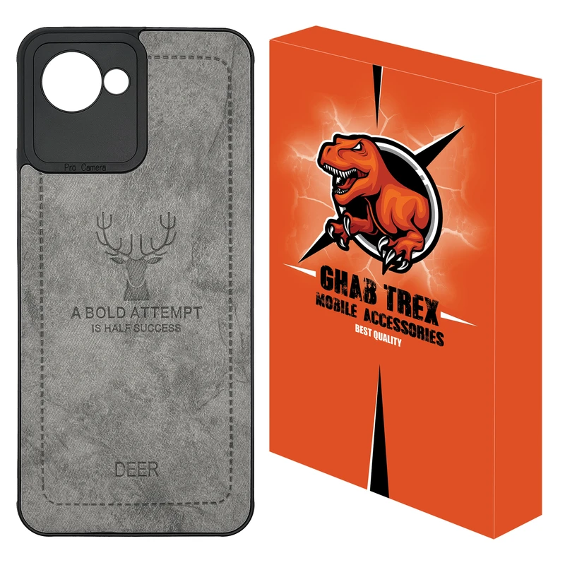 کاور قاب تی رکس مدل گوزنی مناسب برای گوشی موبایل ریلمی C30 / C30s