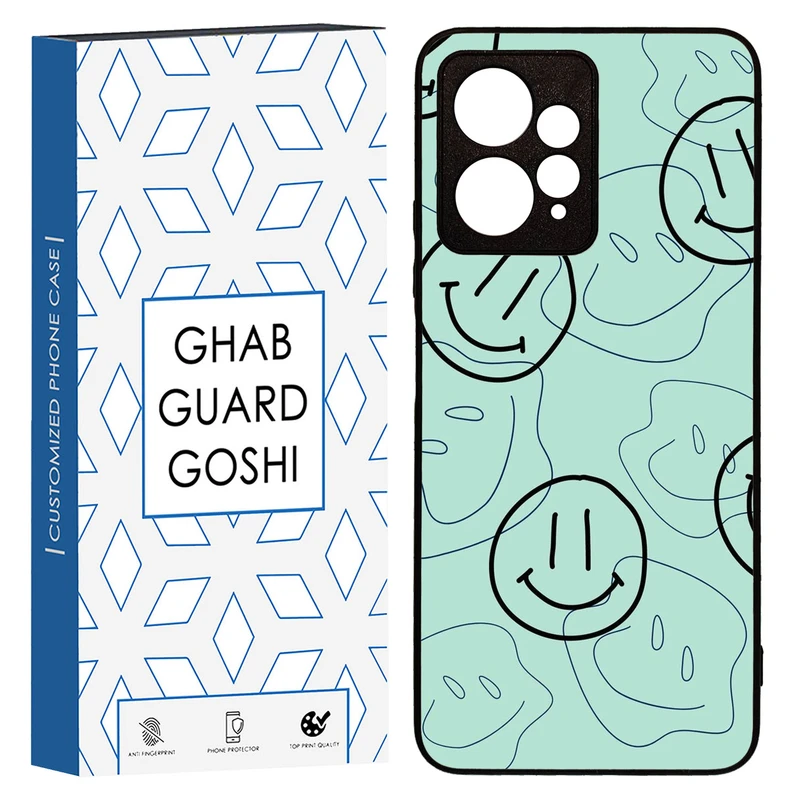 کاور قاب گارد گوشی طرح خوشحال کد TPU-245 مناسب برای گوشی موبایل شیائومی Redmi Note 12 4G