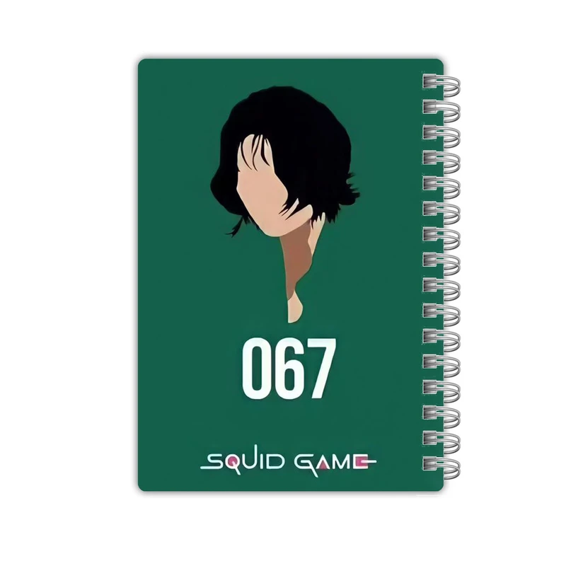 دفترچه یادداشت 50 برگ مدل Squid Game کد 2249
