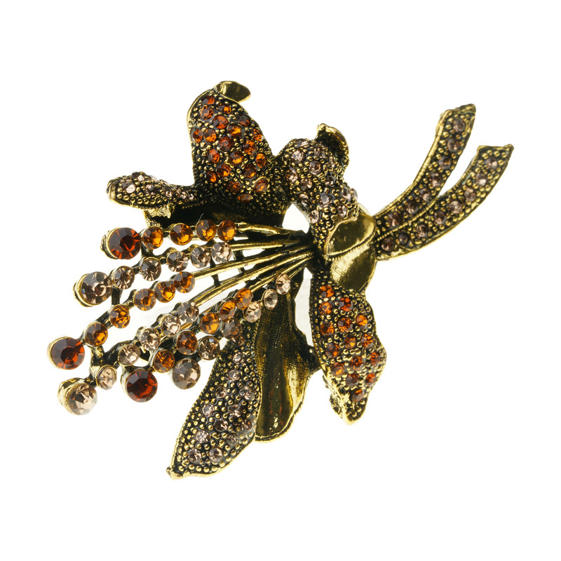 گل سینه زنانه شهر جواهر مدل SJ-BR108