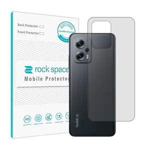 Transparent Rockspace HyGEL model phone back protector suitable for Xiaomi Redmi Note 11T Pro Plus mobile phone
