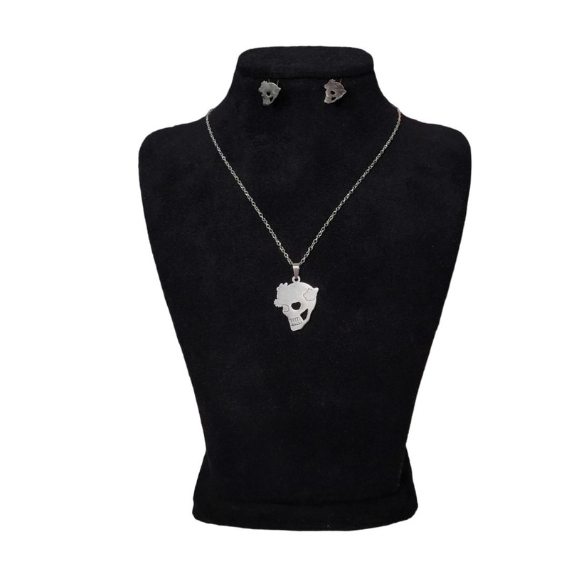 نیم ست زنانه مدل جمجمه 148 نیم ست زنانه مدل جمجمه 148