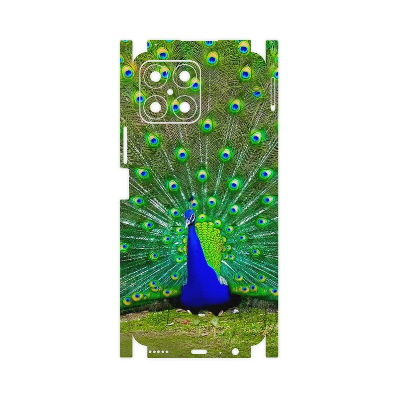 برچسب پوششی ماهوت مدل Peacock-FullSkin مناسب برای گوشی موبایل آنر X8