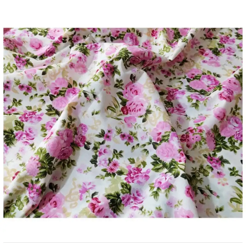 پارچه ملحفه مدل انگلیش گل کدS