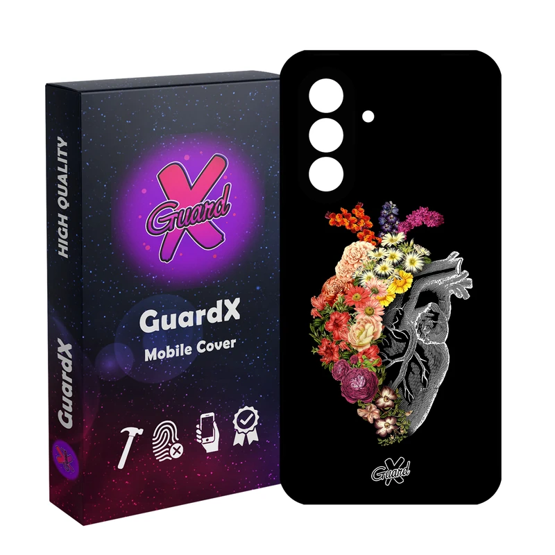 کاور گارد ایکس طرح قلب مدل 10216 مناسب برای گوشی موبایل سامسونگ Galaxy A56 / A56 5G