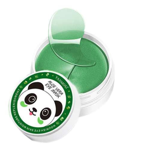 ماسک زیر چشم ینماش مدل آلوئه ورا وزن 84 گرم بسته 60 عددی