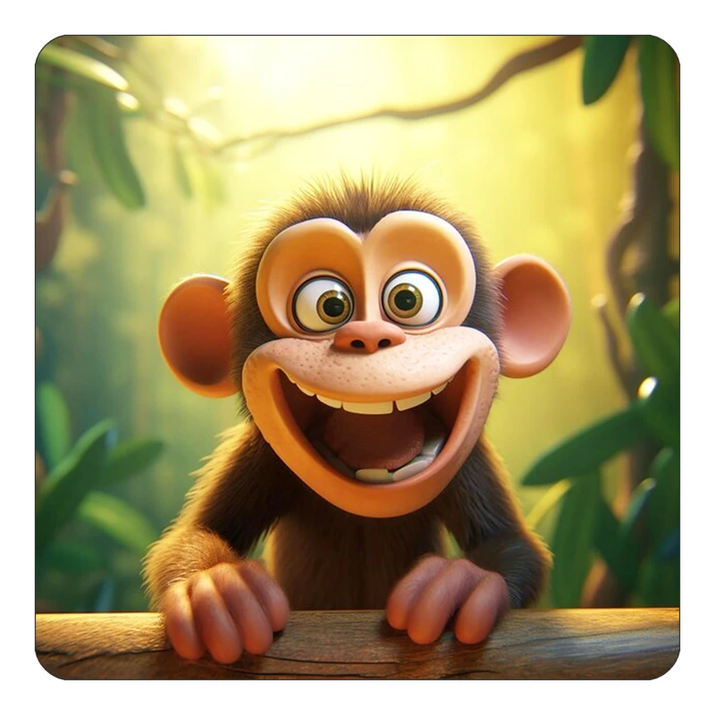 مگنت کاکتی طرح حیوانات کارتونی مدل mp27350