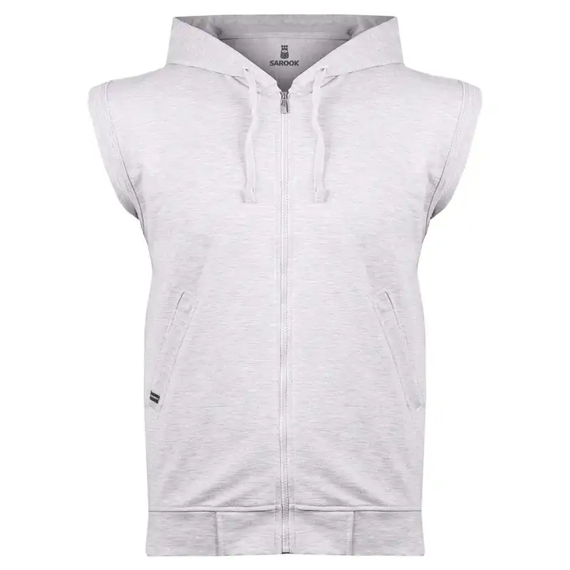 ست سویشرت و شلوار ورزشی مردانه ساروک مدل A رنگ طوسی روشن