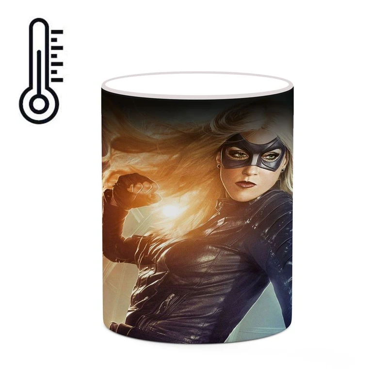 ماگ حرارتی کاکتی مدل Black Canary کد mgh38041