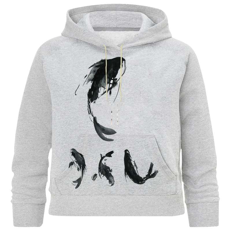 هودی دخترانه مدل ماهی کد M 207