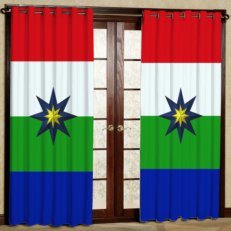 پرده مدل مخمل پانچی کد 1904T2 سایز 200x140 سانتی متر