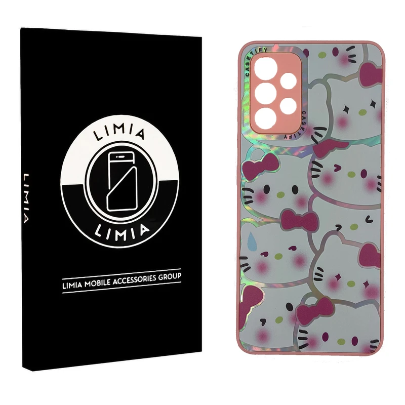 کاور لیمیا مدل فانتزی لنزدار طرح عروسکی شبرنگی مناسب برای گوشی موبایل سامسونگ Galaxy A32 4G