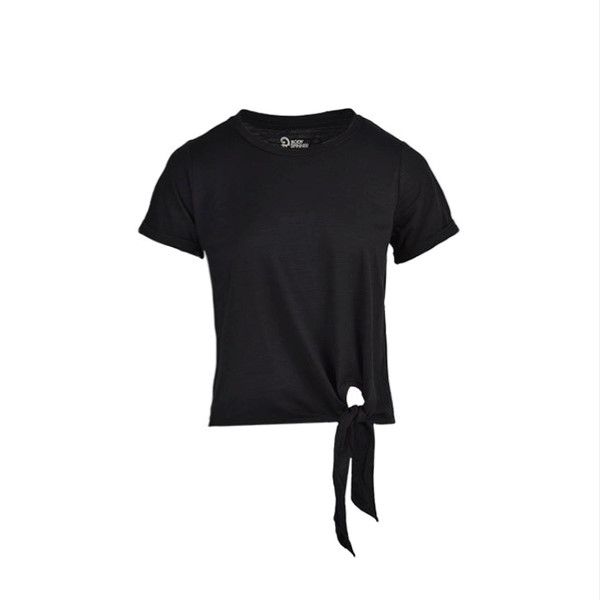 تی شرت آستین کوتاه زنانه بادی اسپینر مدل 11970836 رنگ مشکی -  - 1