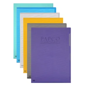 پوشه پاپکو مدل 310 E سایز A4 بسته 6 عددی
