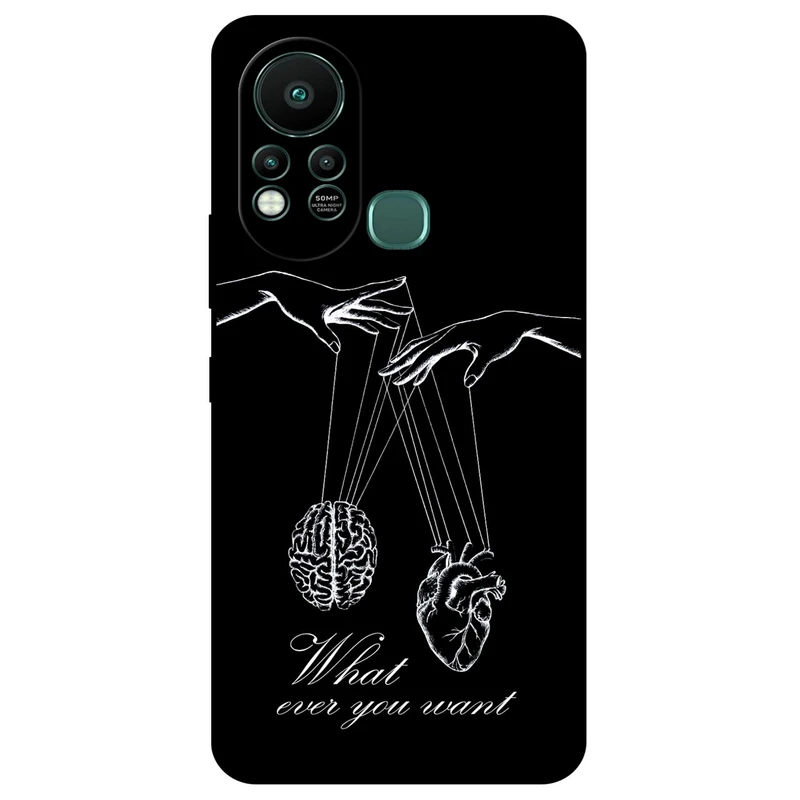 کاور مگافون طرح فکر و احساس مدل 1899 مناسب برای گوشی موبایل اینفینیکس Hot 11s