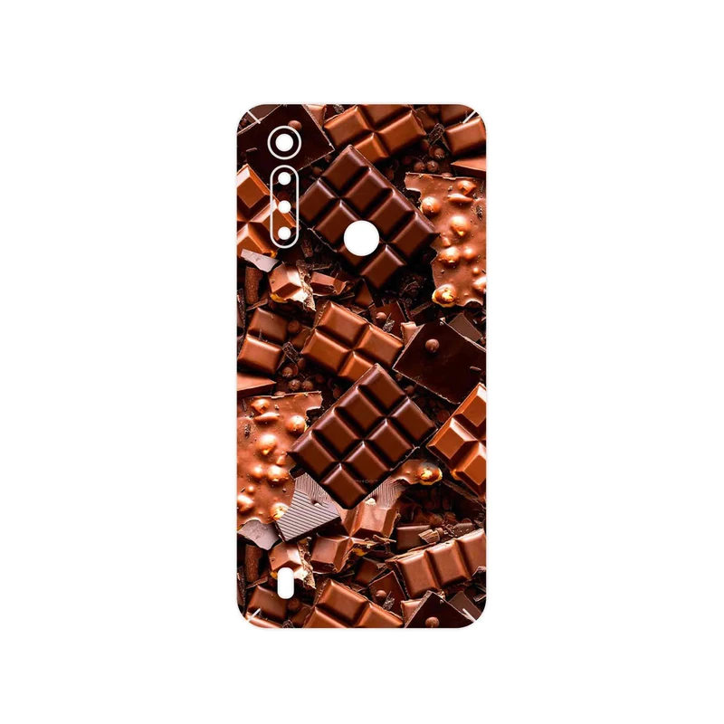 برچسب پوششی ماهوت مدل Chocolate مناسب برای گوشی موبایل موتورولا Moto G8 Power Lite