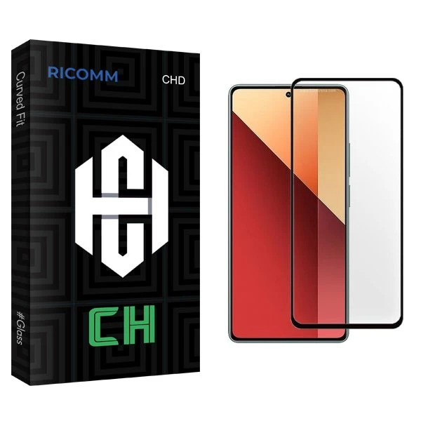 محافظ صفحه نمایش شیشه ای ریکام مدل CH مناسب برای گوشی موبایل شیائومی Redmi Note 13 Pro 4G