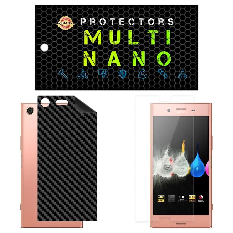 محافظ صفحه نمایش مولتی نانو مدل X-SFC مناسب برای گوشی موبایل سونی Xperia XZ Premium به همراه برچسب پوششی