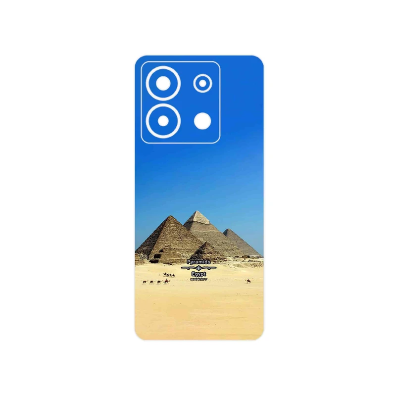 برچسب پوششی ماهوت مدل Pyramids of Egypt مناسب برای گوشی موبایل شیائومی Poco X6