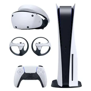 کنسول بازی سونی مدل PlayStation 5 ظرفیت 825 گیگابایت ریجن 2016A اروپا به همراه هدست واقعیت مجازی VR2