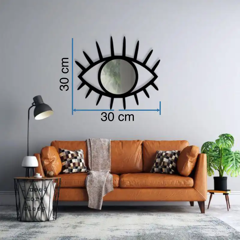 آینه طرح چشم کد 03