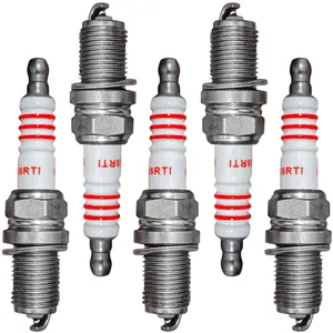 شمع تقویتی خودرو مدل Ketsumi.Japan کد K6RTI.Iridium پایه کوتاه مناسب برای مرسدس بنز S280 1970 بسته ۶ عددی