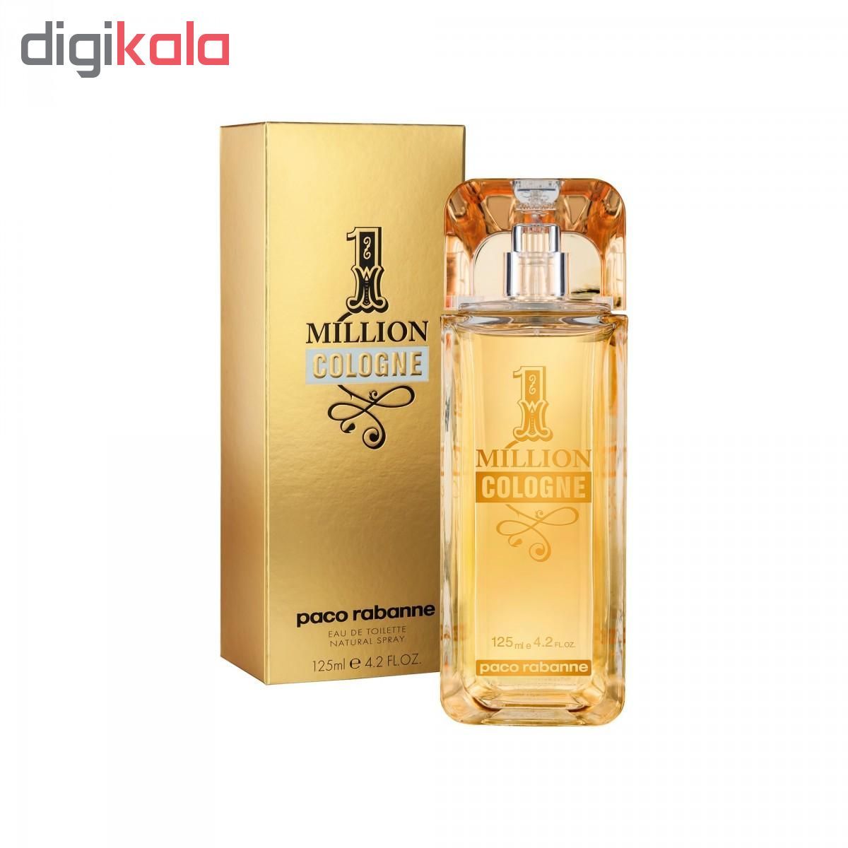 ادو تویلت مردانه پاکو رابان مدل 1MILLION COLOGNE حجم 125 میلی لیتر -  - 4