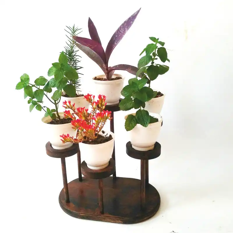 استند گلدان مدل بادیز کد 04